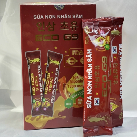 Sữa Non Nhân Sâm Eco G9