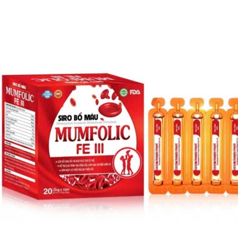 SIRO BỔ MÁU MUMFOLIC FE III
